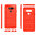 Flexi Slim Carbon Fibre Case for LG V40 ThinQ - Brushed Red